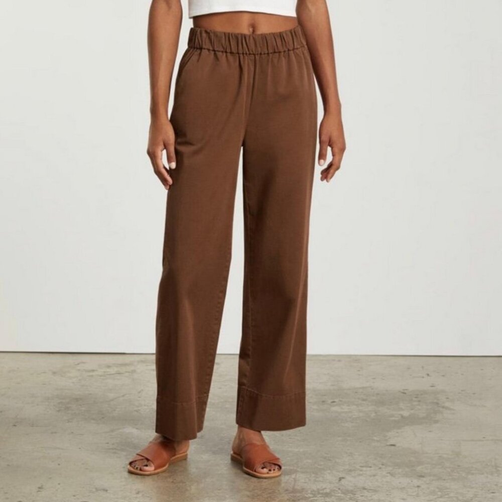 Everlane Brown Easy Pant